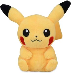 Pokemon Center Official Pikachu Sitting Plush 8 Inch